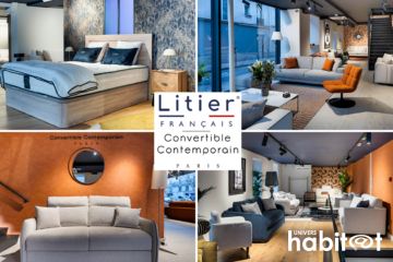 Litier Français et Convertible Contemporain ouvrent leur premier magasin à Paris