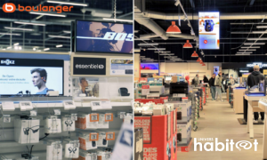 Boulanger développe son retail media avec des écrans en magasin