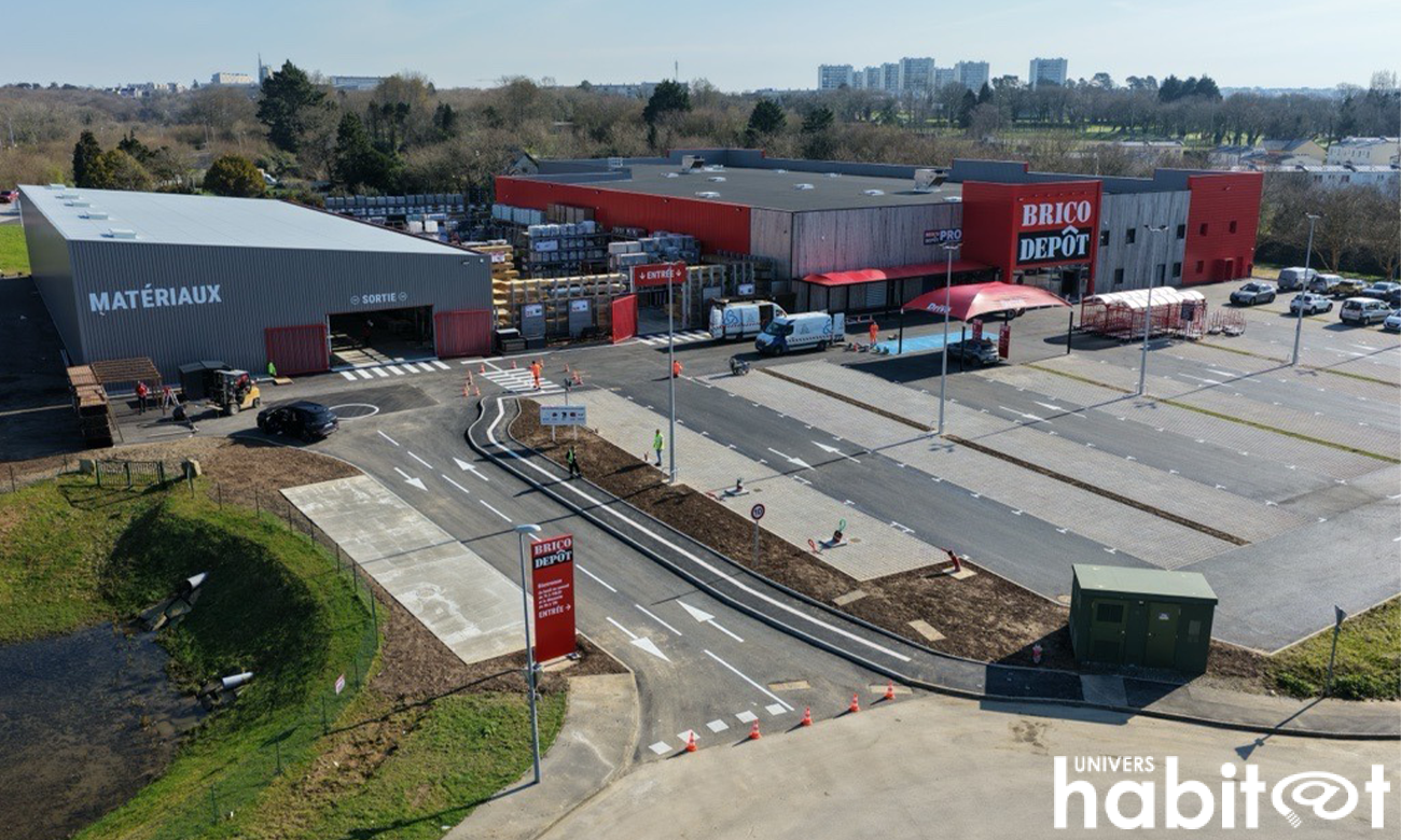 Brico Dépôt renouvelle son parc avec un déménagement à Brest
