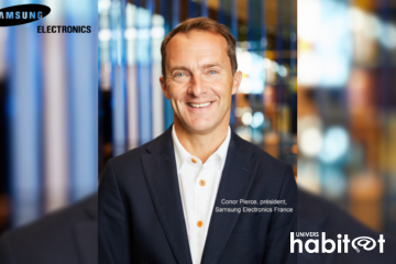 Conor Pierce est nommé président de Samsung Electronics France