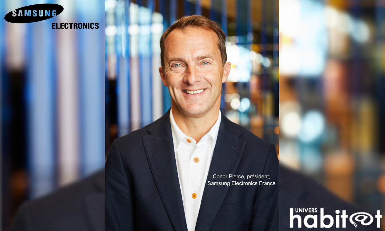 Conor Pierce est nommé président de Samsung Electronics France