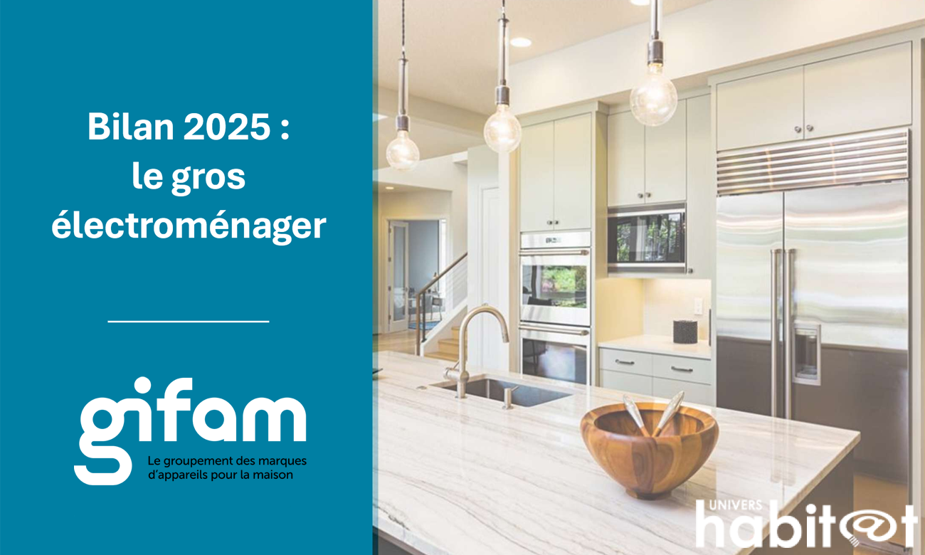 Bilan Gifam/Gfk : le gros électroménager toujours impacté par le contexte global