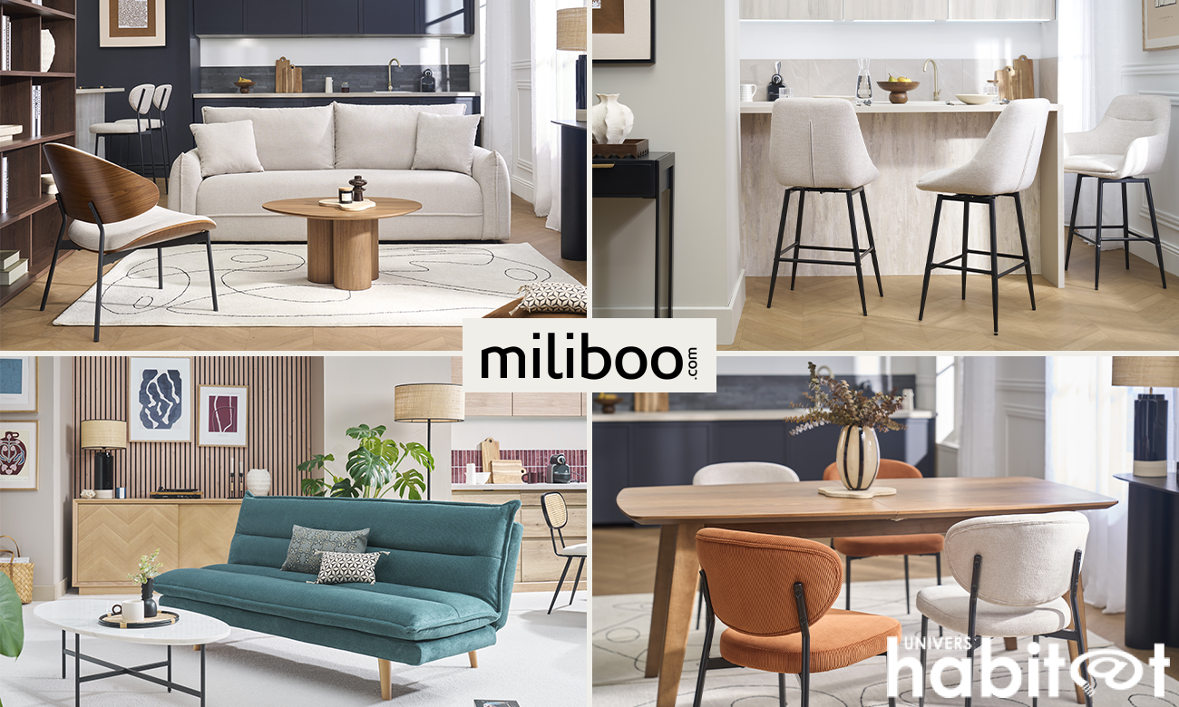 Miliboo lance Mili’prix, une gamme à prix accessible