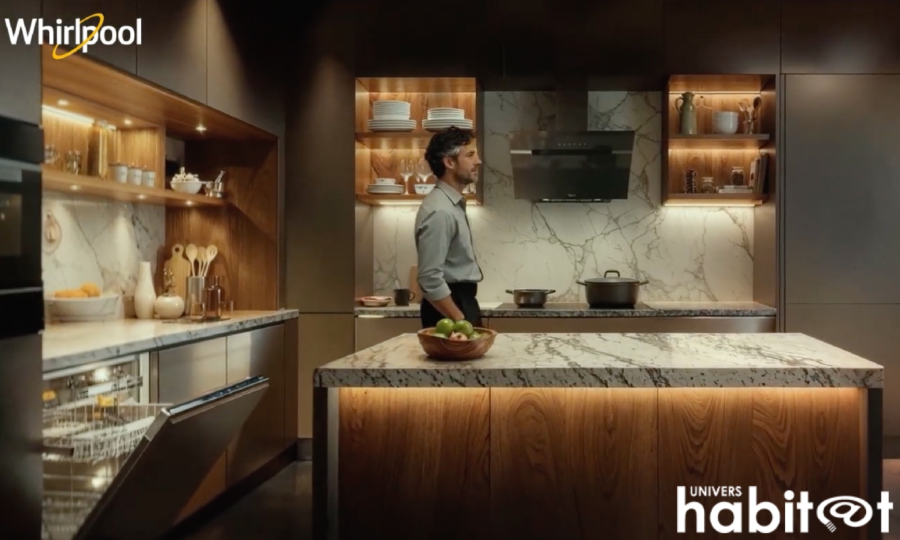 Whirlpool mise sur l&rsquo;IA générative et le prime time pour lancer la Suite W Collection