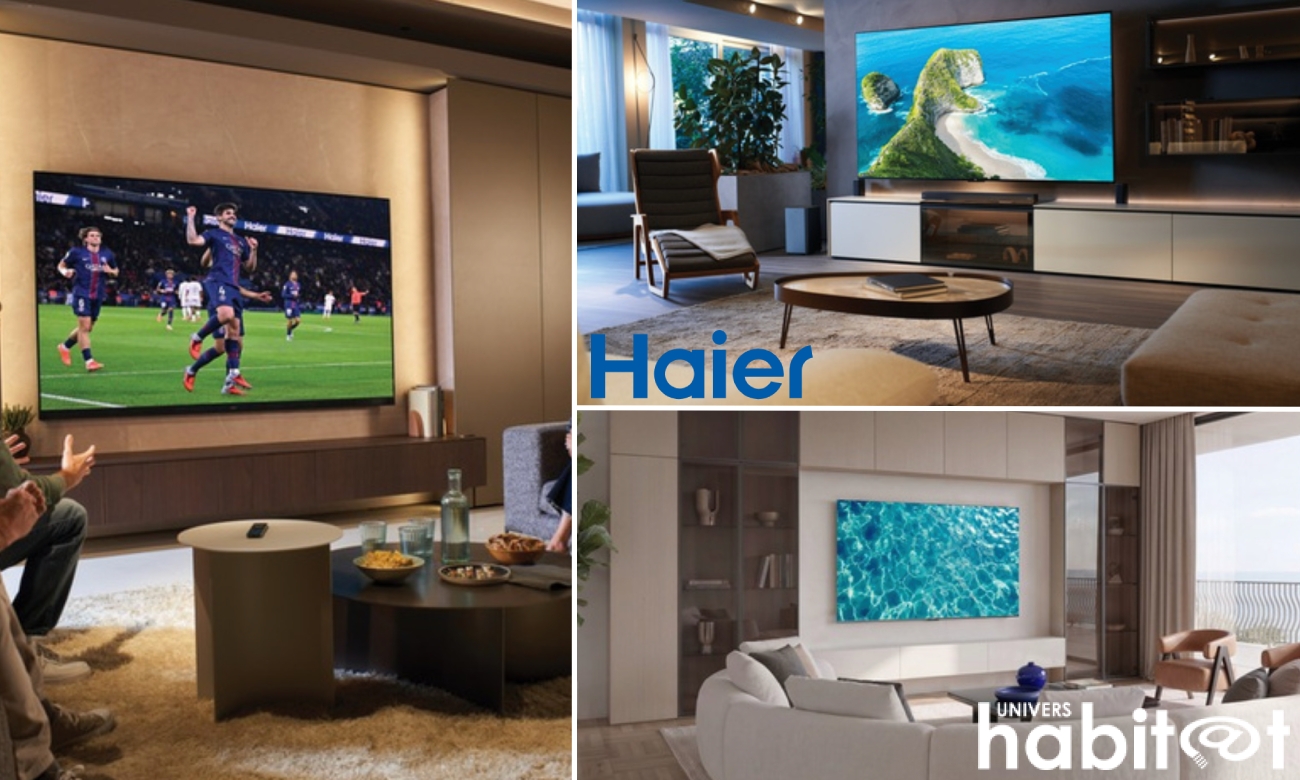 Haier lance sa première gamme de téléviseurs en France