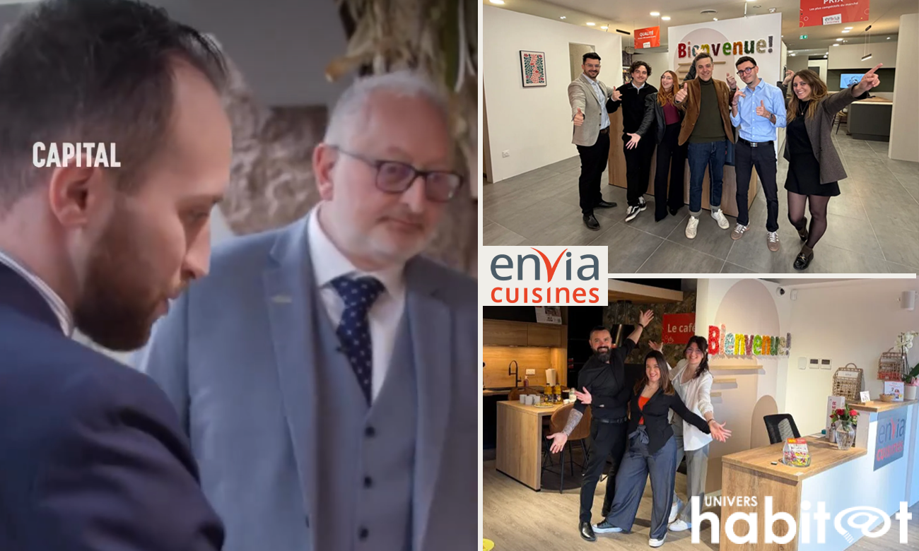 Après un passage TV, Envia Cuisines annonce 2 ouvertures
