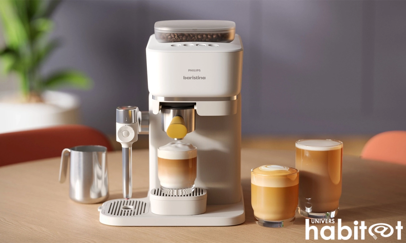 Philips lance Baristina Latte, cafetière pour boissons lactées