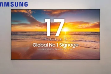 Samsung conserve sa place de leader des écrans professionnels