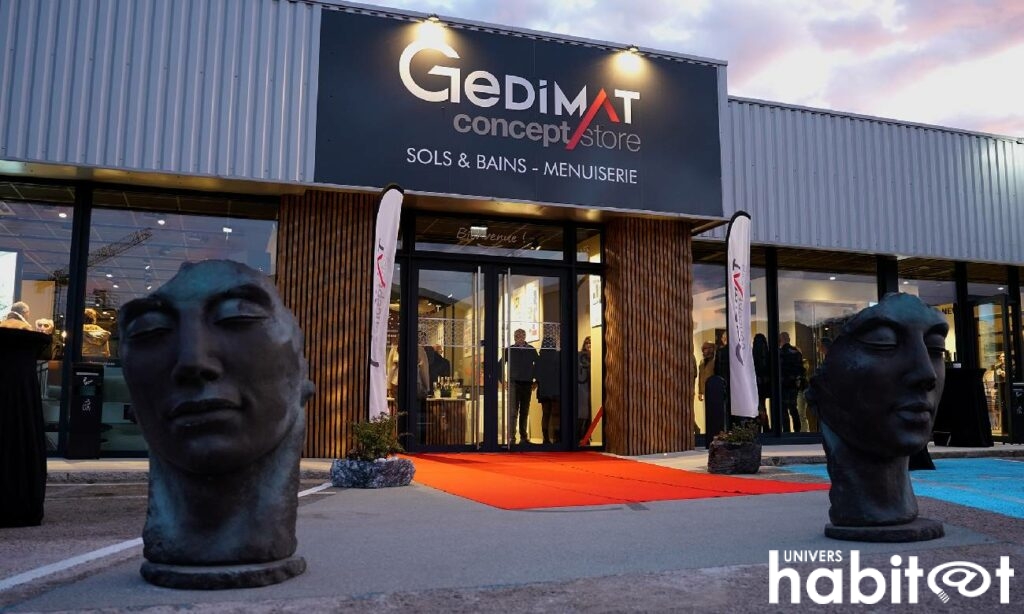 Gedimat Concept Store poursuit son développement avec trois nouvelles implantations