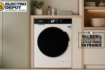 Valberg est la marque de lave-linge la plus vendue en France en 2025
