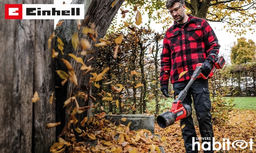 Einhell lance un souffleur sans fil compact et puissant