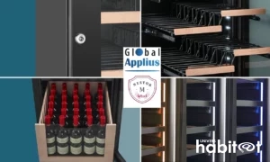 Global Applius enrichit Nestor M Wine de caves slim et sous-plan