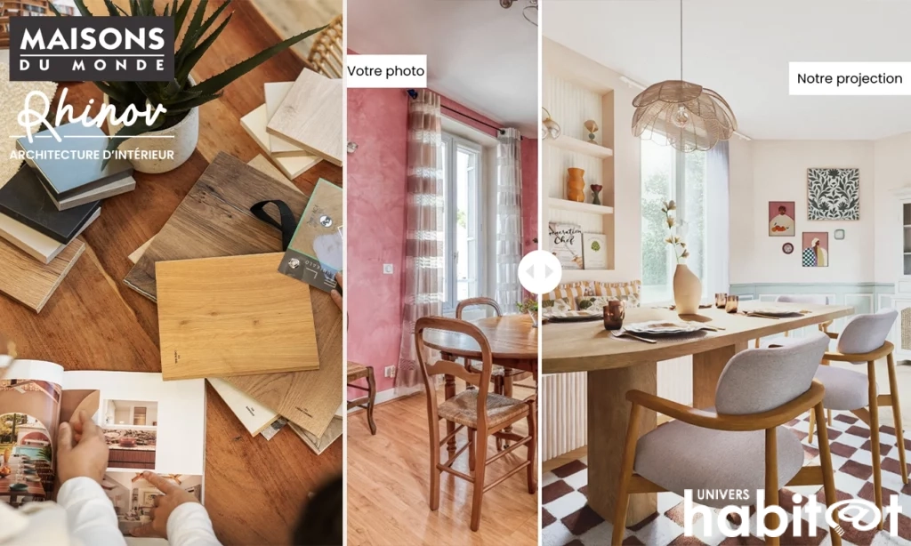 Maisons du Monde et Rhinov lancent deux nouveaux services de décoration