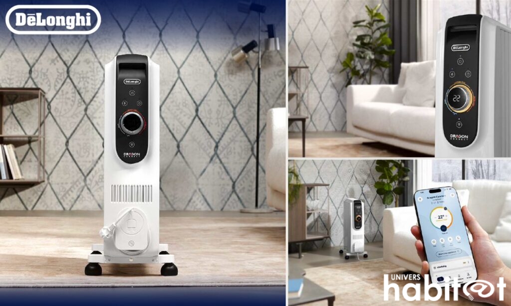 De’Longhi lance une nouvelle gamme de radiateurs Dragon Connect