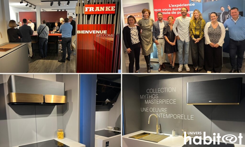 Franke inaugure son nouveau showroom à Chambly, dans l’Oise