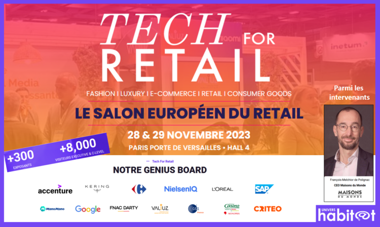 Tech for Retail, le salon de la digitalisation du commerce, se poursuit ce mercredi 29 novembre à Paris