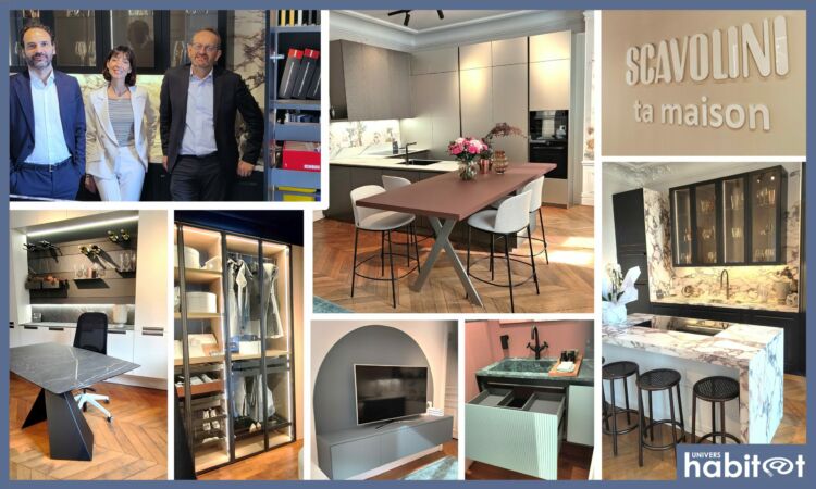 Scavolini s’installe dans un « Appartement Parisien » qui illustre son savoir-faire