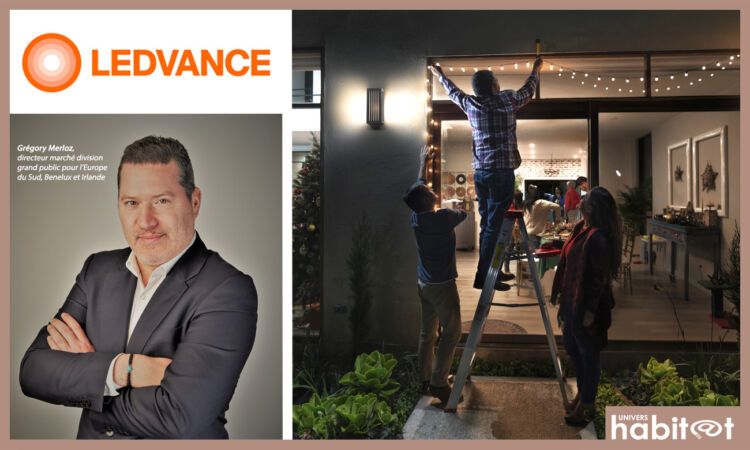 Grégory Merloz, Ledvance : « Nous introduisons une nouvelle offre de luminaires décoratifs avec 800 nouveautés à venir en Europe »