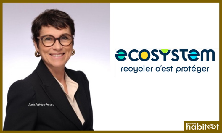 Sonia Artinian-Fredou prend la présidence de l’éco-organisme Ecosystem dédié aux équipements électriques et électroniques