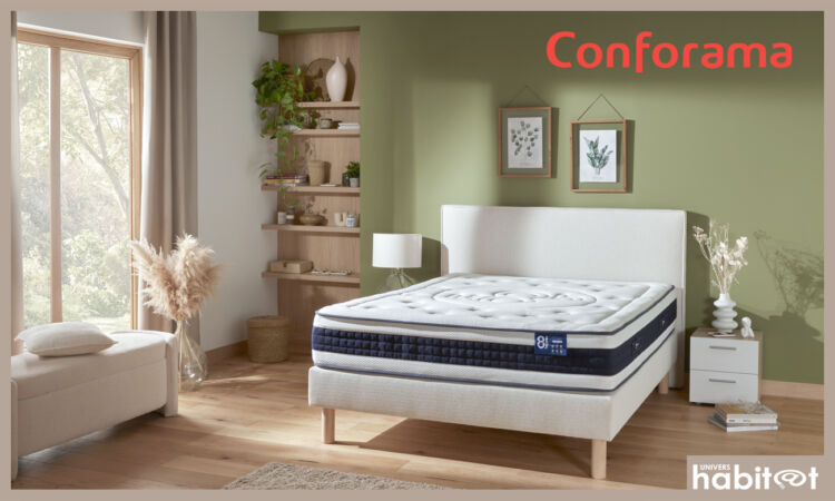 Conforama lance sa nouvelle marque « 8 Heures » dédiée au sommeil