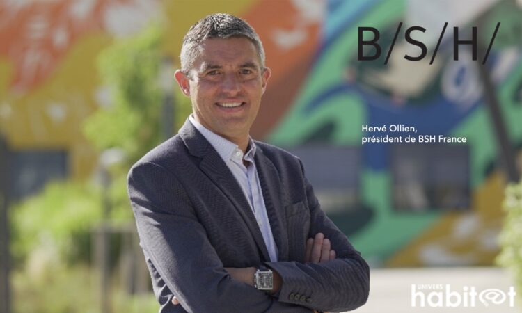 Hervé Ollien, nouveau président de BSH France