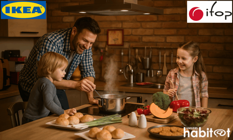 Étude Ifop & Ikea : les habitudes des Français dans la cuisine évoluent