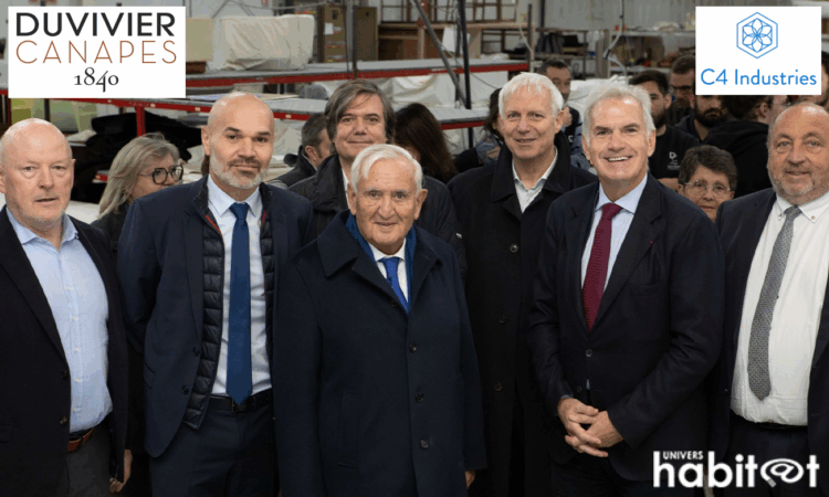 Duvivier Canapés rejoint le groupe C4 Industries