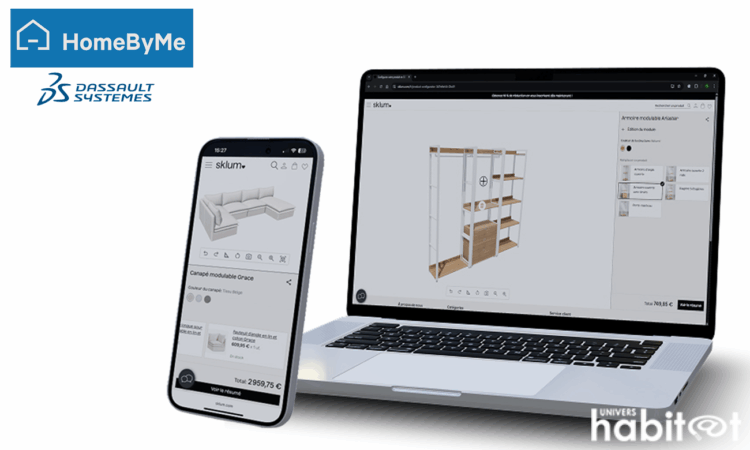 Sklum transforme son expérience client en intégrant HomeByMe à son offre